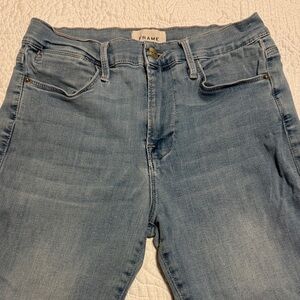 Frame Denim Women's Light Blue Skinny Jeans